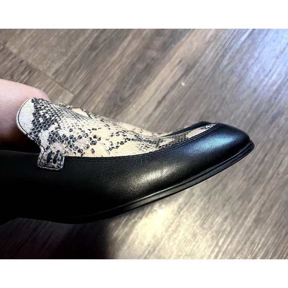 Women’s Vegabond Frances Snake Slip On Loafers size 8 Dark Academia - Picture 7 of 8